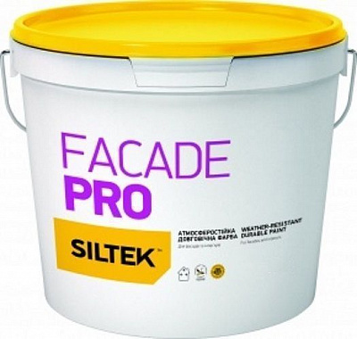 Фарба латексна Siltek FACADE PRO База FА мат білий 14кг