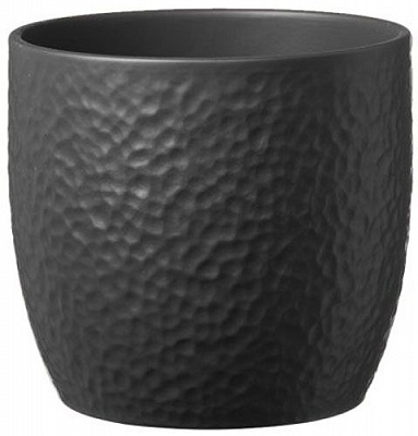 Кашпо керамическое Soendgen Boston круглый 13 л антрацит 
