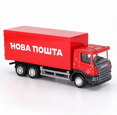 Автомодель TechnoDrive 1:43 Scania Новая почта 250414U