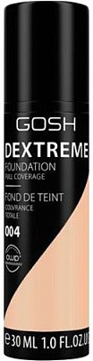 Крем тональный Gosh Dextreme Full Coverage Foundation 004 Natural 30 мл 