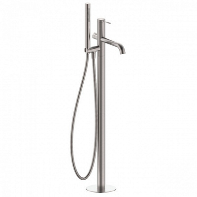 Змішувач для ванни Imprese Brenta підлоговий ZMK081906060 нікель