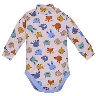 Полукомбинезон унисекс Татошка р.86 молочный/с принтом 1415252міг 