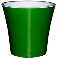 Горшок пластиковый Santino Арте круглый 5л зеленый 