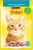 Корм Friskies с тунцом в подливке 85 г