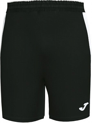 Шорты Joma MAXI SHORT BLACK-WHITE 101657.102 р. 2XS черныйбелый