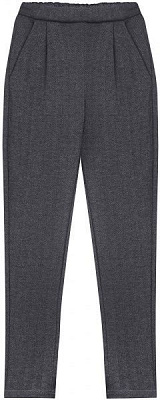 Штаны для девочек 4306 р.128 серый 