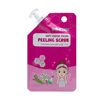 Скраб для лица Shinetree Soft Enzyme Peeling Scrub энзимный 12 мл