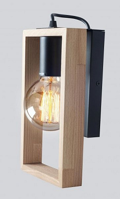 Бра Геотон НББ 02-60-914 ДС 6421/А1 1x60 Вт E27 бук светлый 