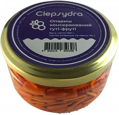Насадка Clepsydra опариш конвервований 40 г туті-фруті