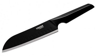 Нож сантоку Geometry Nero line 89302 17,8 см Vinzer 