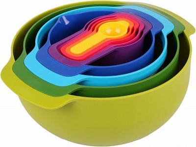 Набір кухонний Plus Nest 01060004 9 предметів Joseph Joseph