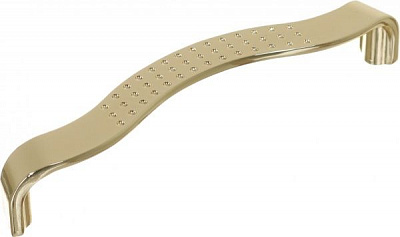 Мебельная ручка С-644 G3 Nomet 128 мм латунь