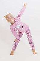 Пижама для девочек KOSTA р.122–128 розовый 2679-7 