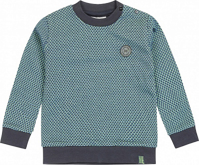 Свитшот для мальчика Koko Noko трикотажный р.122 темно-синий U44813-37 