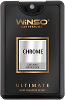 Ароматизатор спрей Winso Ultimate Slim Spray 18 мл 537080 Chrome 18 мл