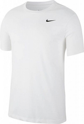 Футболка Nike M NK DRY TEE DFC CREW SOLID AR6029-100 M белый