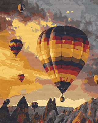 Картина за номерами Каппадокія 40x50 см Riviera Blanca