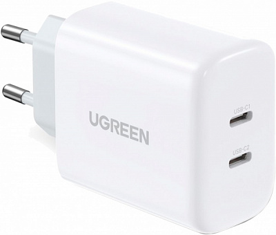Мережевий зарядний пристрій UGREEN CD243 USB-C Fast Charger 40W EU 10343
