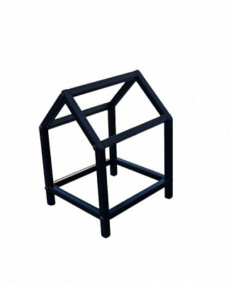 Стелаж металевий чорний 400x300x270 мм фарба