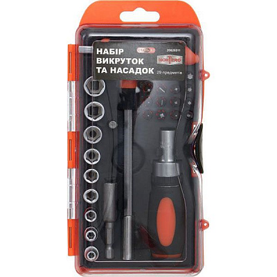 Набір викруток Montero з набором насадок MN-40367