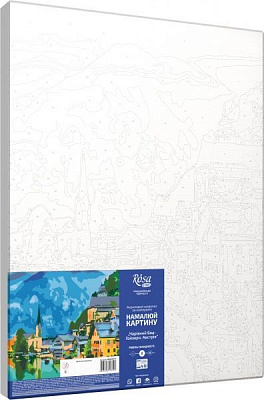 Картина за номерами Чарівний Бад Гойзерн 35х45 см Rosa Start