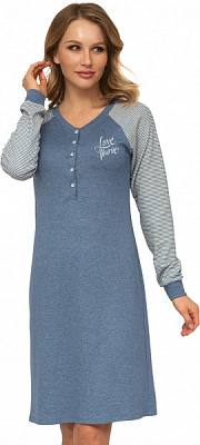 Ночная рубашка Roksana №1291/46002 р. M синий 