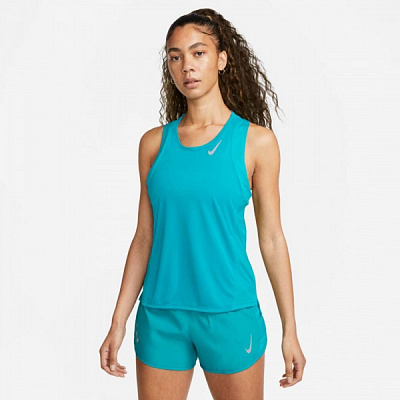 Бра Nike W NK FAST DF TANK DD5940-443 р.L бирюзовый