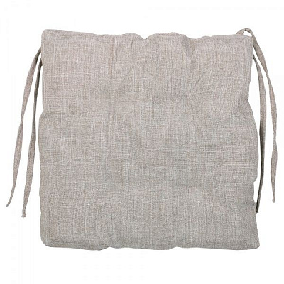 Подушка на стул Гавана квадратная 36х36х5 коричневая