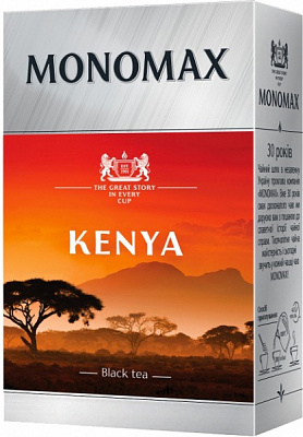 Чай черный Мономах листовой кенийский Kenya 80 г 