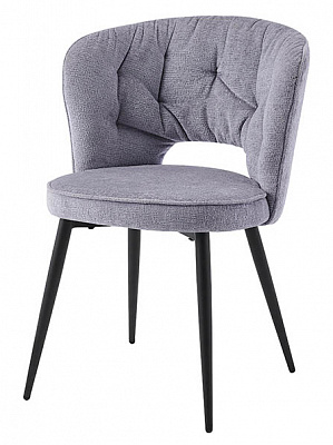 Стілець Альдо 590х590х820 мм сірий / чорний