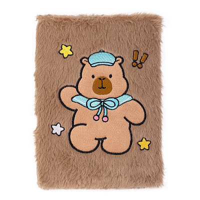 Блокнот плюшевый Forme CAPYBARA 11 А5 80 лист. KIDS Line