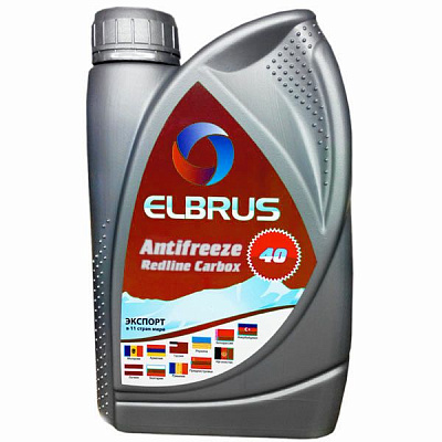 Антифриз Elbrus 40 червоний 1 кг