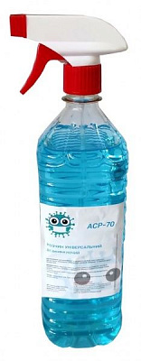 Антисептик АСР-70 для обробки поверхні з тригером 1000 мл