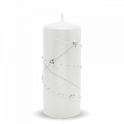 Свічка Гірлянда біла 70х150 мм Pako-If