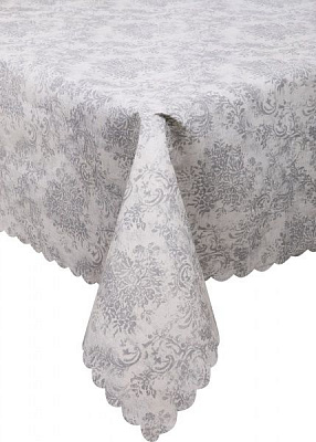 Скатерть Simfoni Версаль 140x180 см серый Прованс 