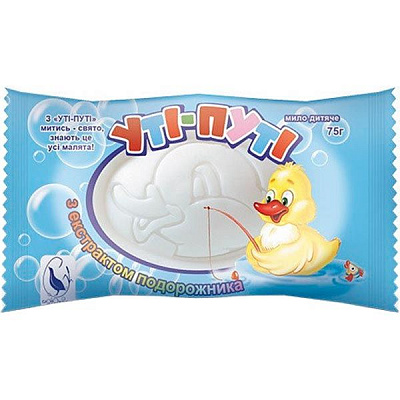 Мыло детское Уті-Путі с экстрактом подорожника 75 г 75 г