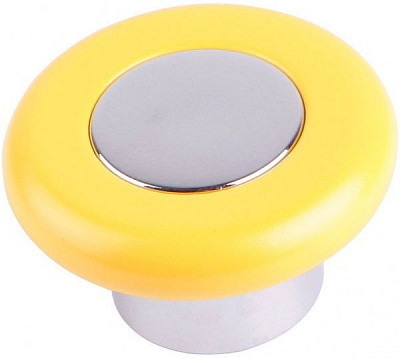 Меблева ручка 52072 жовтий Ferro Fiori PL 11004.01.O