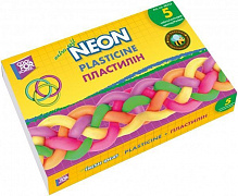 Пластилин Neon CF60213 5 цветов 110 г Cool For School