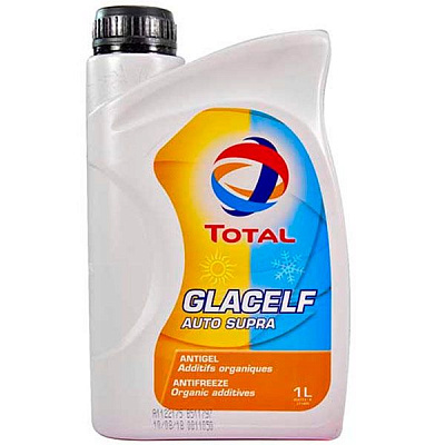 Антифриз Total Glacelf Auto Supra 1л помаранчевий
