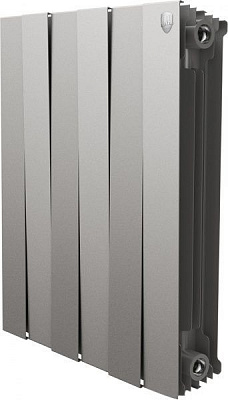 Радіатор біметалевий Royal Thermo PianoForte 500 6 Silver Satin (НС-1161614)