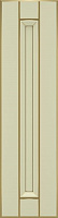 Фасад для кухни Грейд-Плюс Ваниль патинированная золотом №384 713x196 Паюта