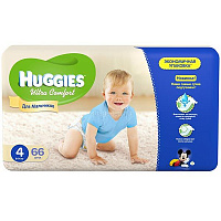 Підгузки Huggies Ultra comfort для хлопчика 4 8-14 кг 66 шт.