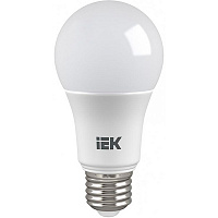 Лампа светодиодная IEK ECO 15 Вт A60 матовая E27 220 В 3000 К 