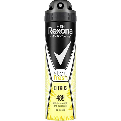 Антиперспирант для мужчин Rexona Men Цитрус 150 мл