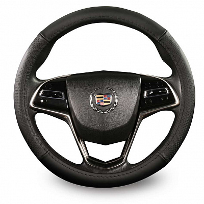 Чехол на руль Auto Assistance GL2009 L (39-41 см) черный