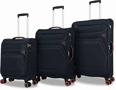 Чемодан Tucci MS-3006 L 88 л синий