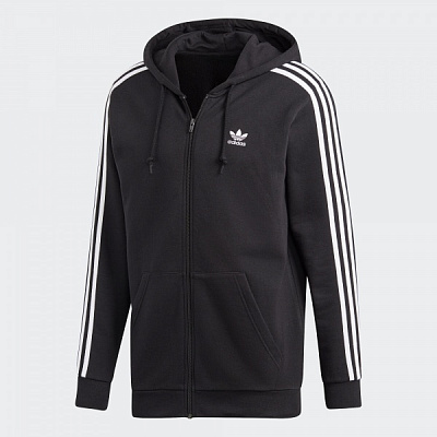 Джемпер Adidas 3-STRIPES FZ DV1551 р. L чорний