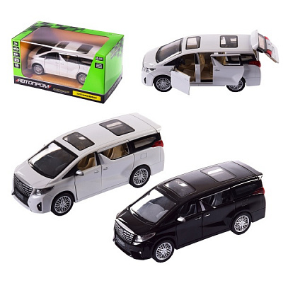 Автомодель Автопром 1:28 Toyota Alphard в асортименті 68481