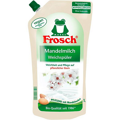Кондиціонер для білизни Frosch Мигдальне Молочко 1 л