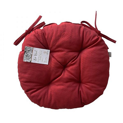 Подушка на стілець ФРЕГАТ червона D-40 La Nuit